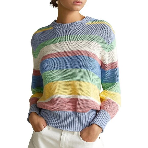 POLO Ralph Lauren Striped Sweater ASO Belly The Summer I Turned Pretty - Picture 2 of 14